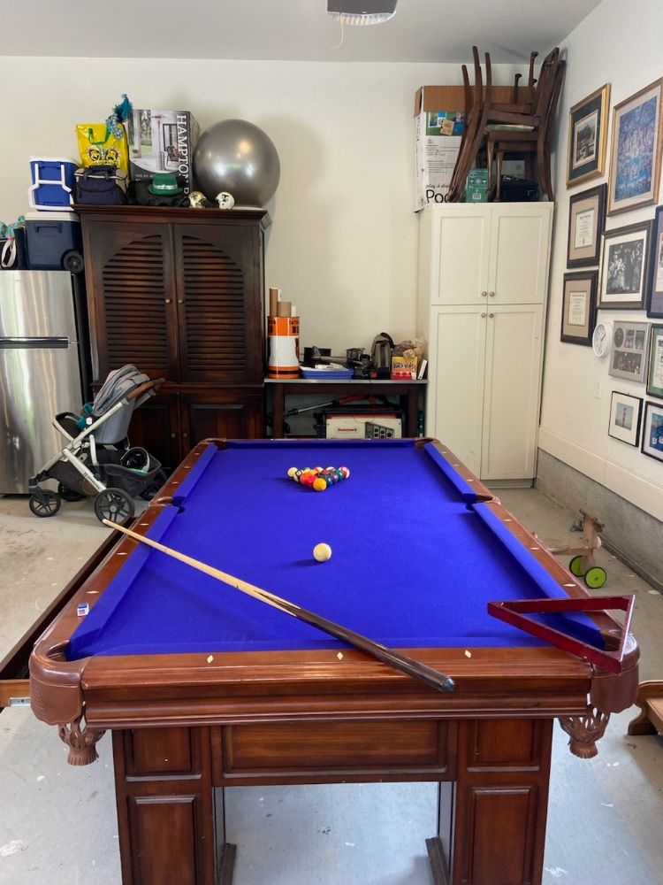Pool table move — Superior Movers handling specialty furniture