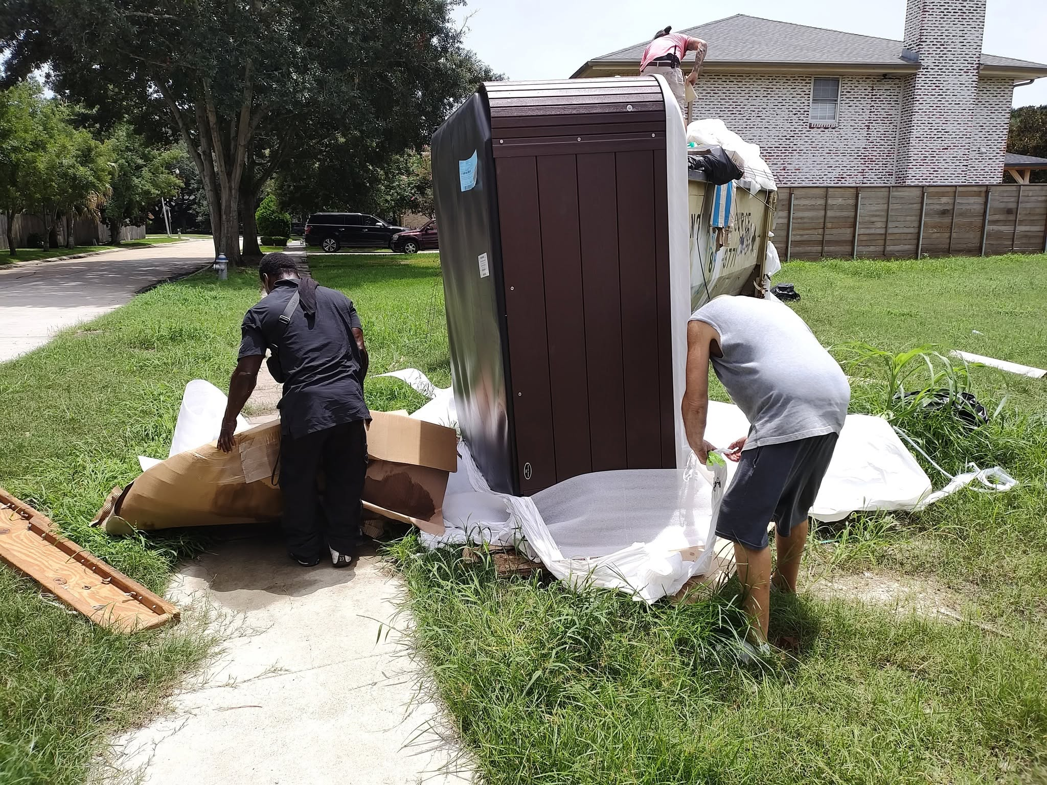 Superior Movers team handling a residential move